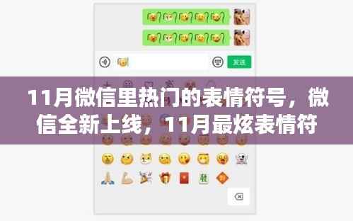 微信全新上线，11月热门表情符号展现科技魅力，玩转生活新体验