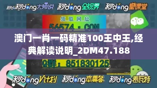 澳门一肖一码精准100王中王,经典解读说明_2DM47.188