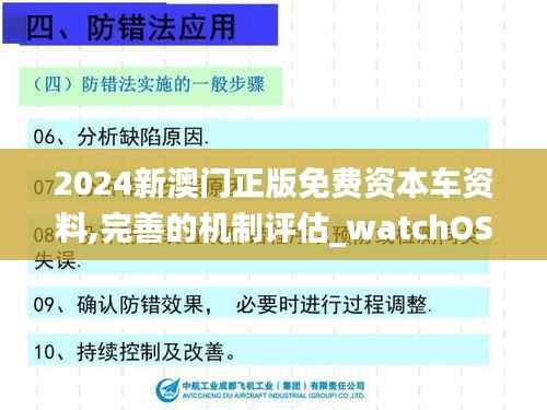 2024新澳门正版免费资本车资料,完善的机制评估_watchOS10.533