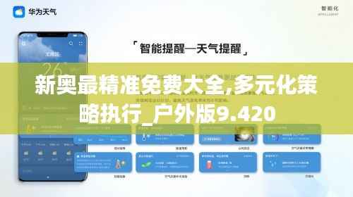 新奥最精准免费大全,多元化策略执行_户外版9.420
