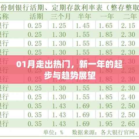 新年新趋势，起步与展望，一月热门走向分析