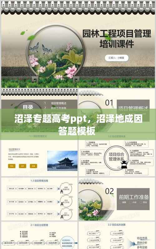 沼泽专题高考ppt，沼泽地成因答题模板 